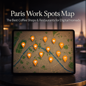 Paris Work Spots Map — The Best Coffee Shops & Restaurants for Digital Nomads